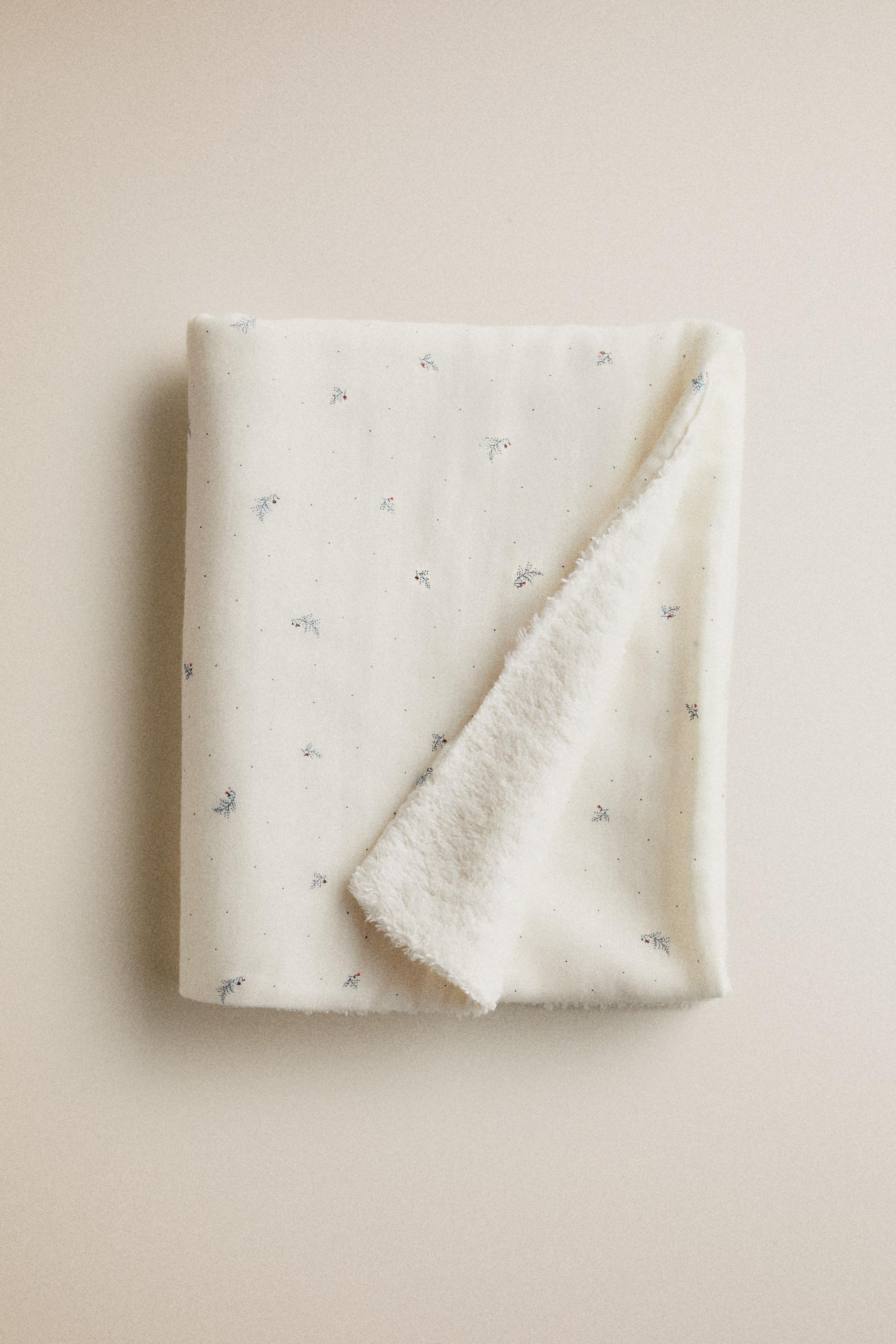 SERVIETTE DE BAIN BÉBÉ FLEUR